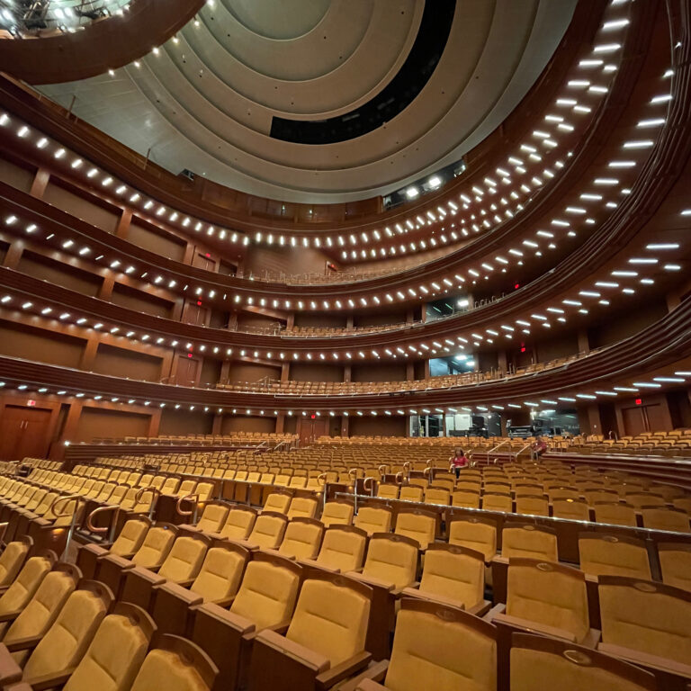 Audience view Steinmetz Hall Dr. Phillips Center