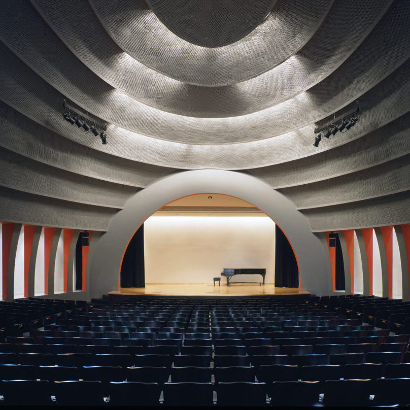 The Auditorium in Kaplan Hall, designed by Joseph Urban in 1930