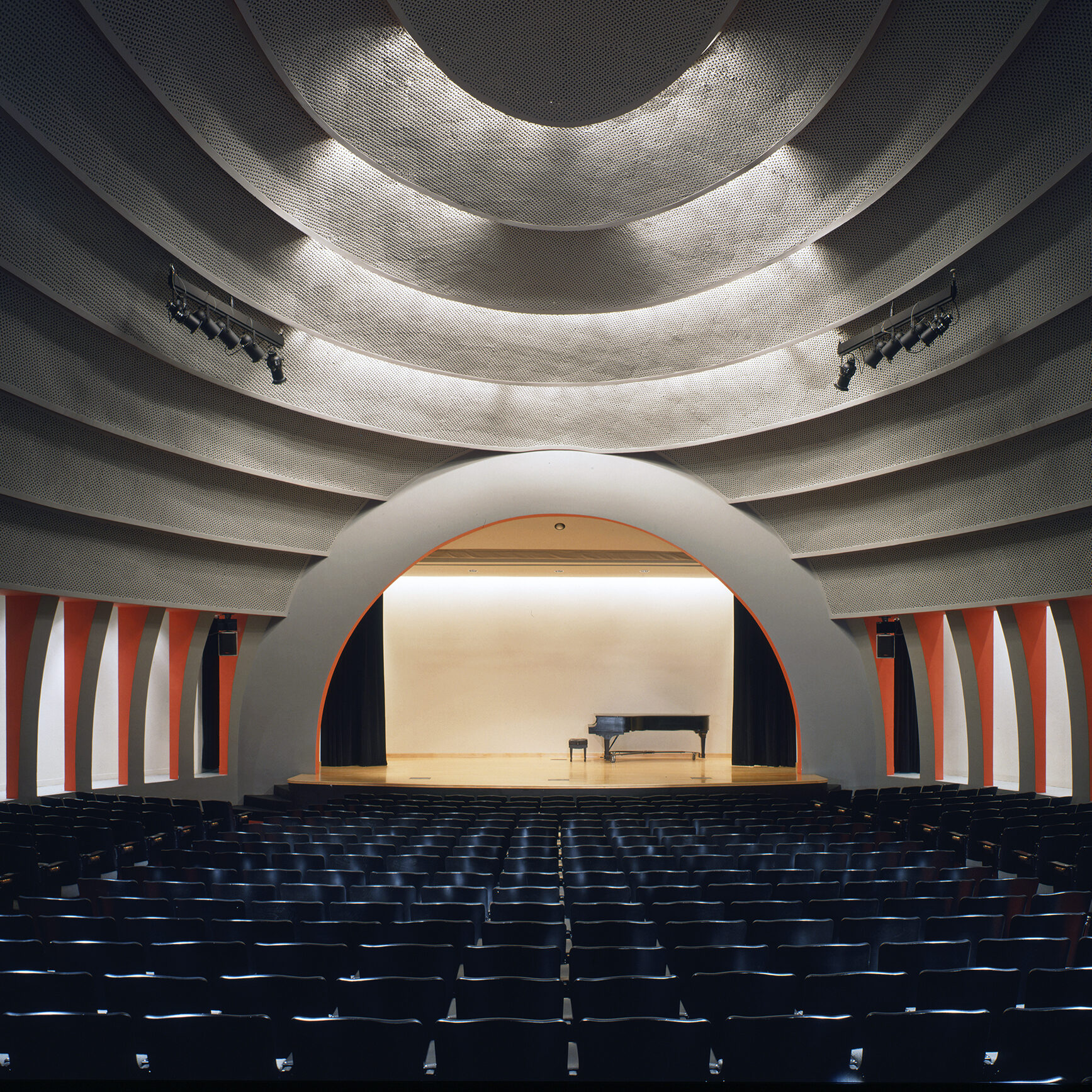 The Auditorium in Kaplan Hall, designed by Joseph Urban in 1930