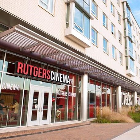 Exterior of Rutgers University's Livingston Campus Cinema